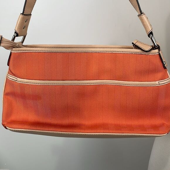 Etienne Aigner Shoulder Bag Medium Orange Purse - Picture 5 of 11